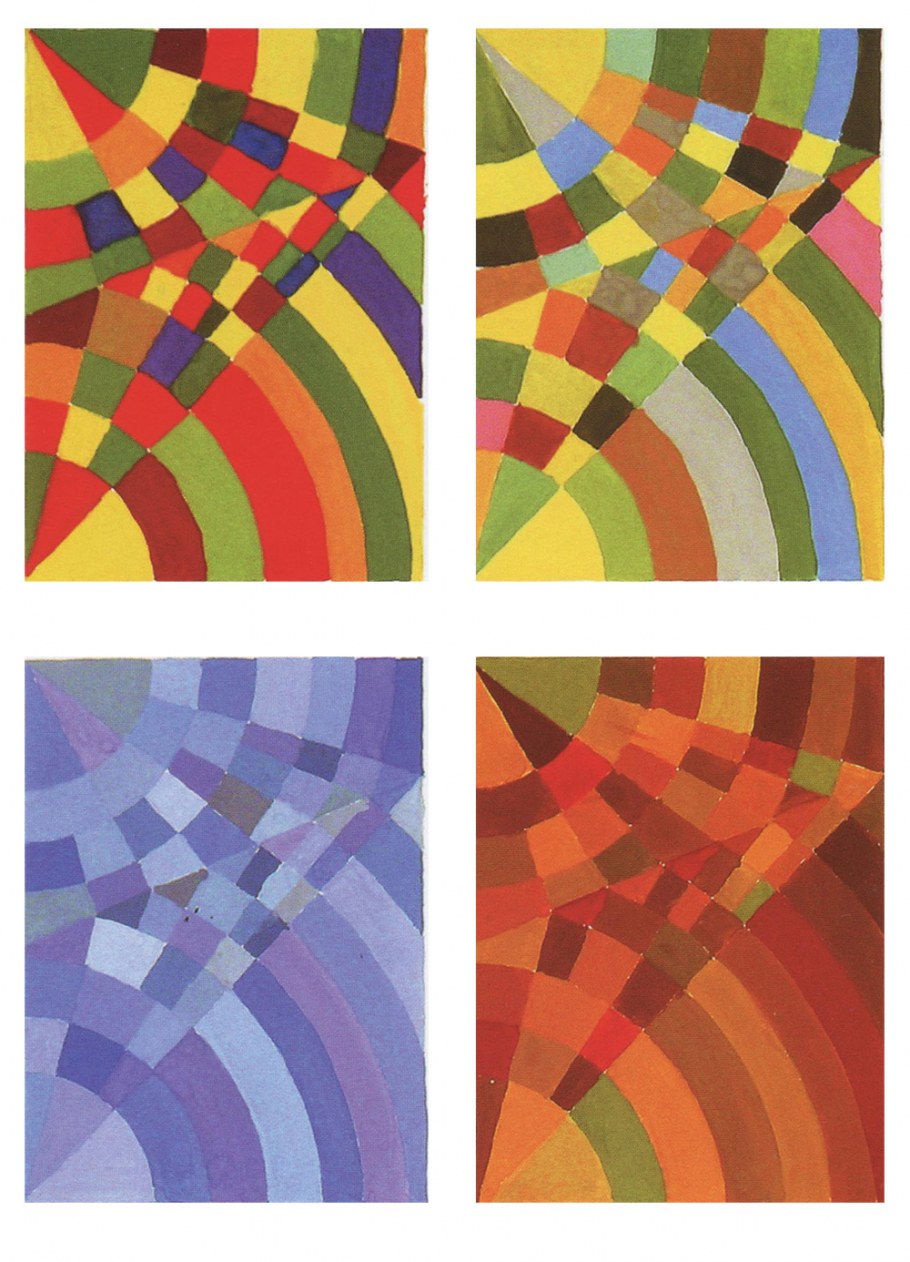 Палитра теплая осень колор Хармони