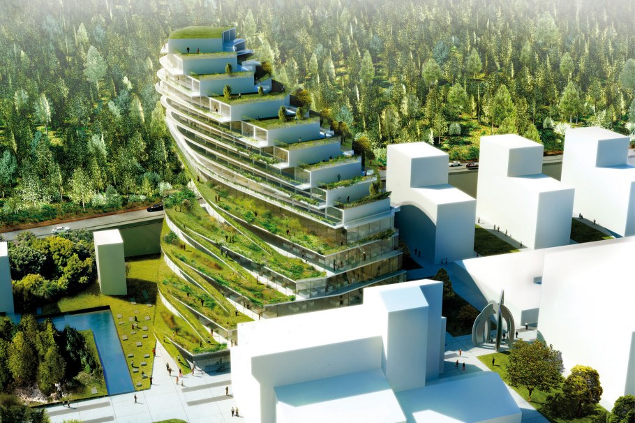 Проект школы в Стокгольме Ким Нильсен