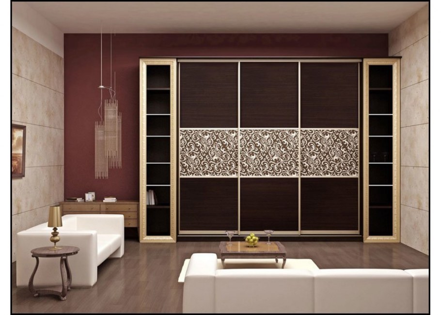 Шкаф купе в гостиной