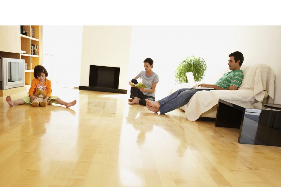 Паркет веером