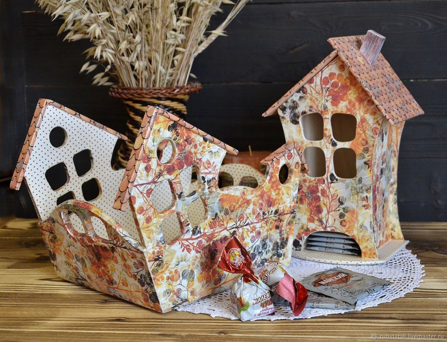 Декор "домики"