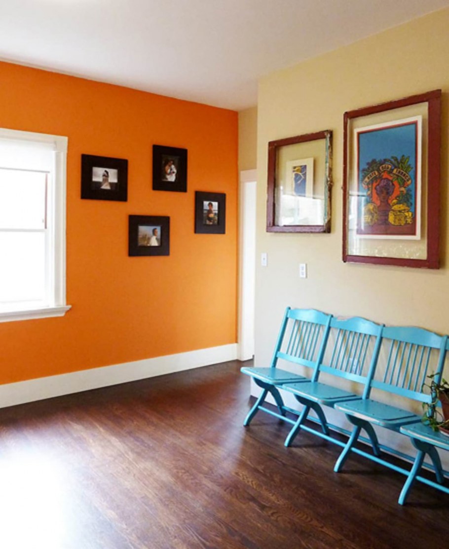 Покраска обоев