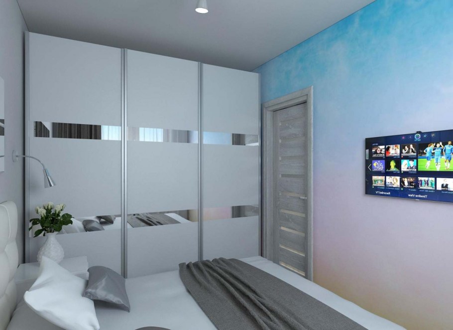 Спальня со встроенным шкафом