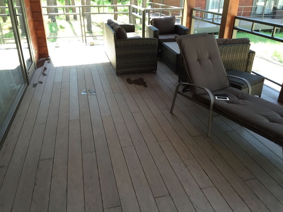 Террасная доска тик вельвет