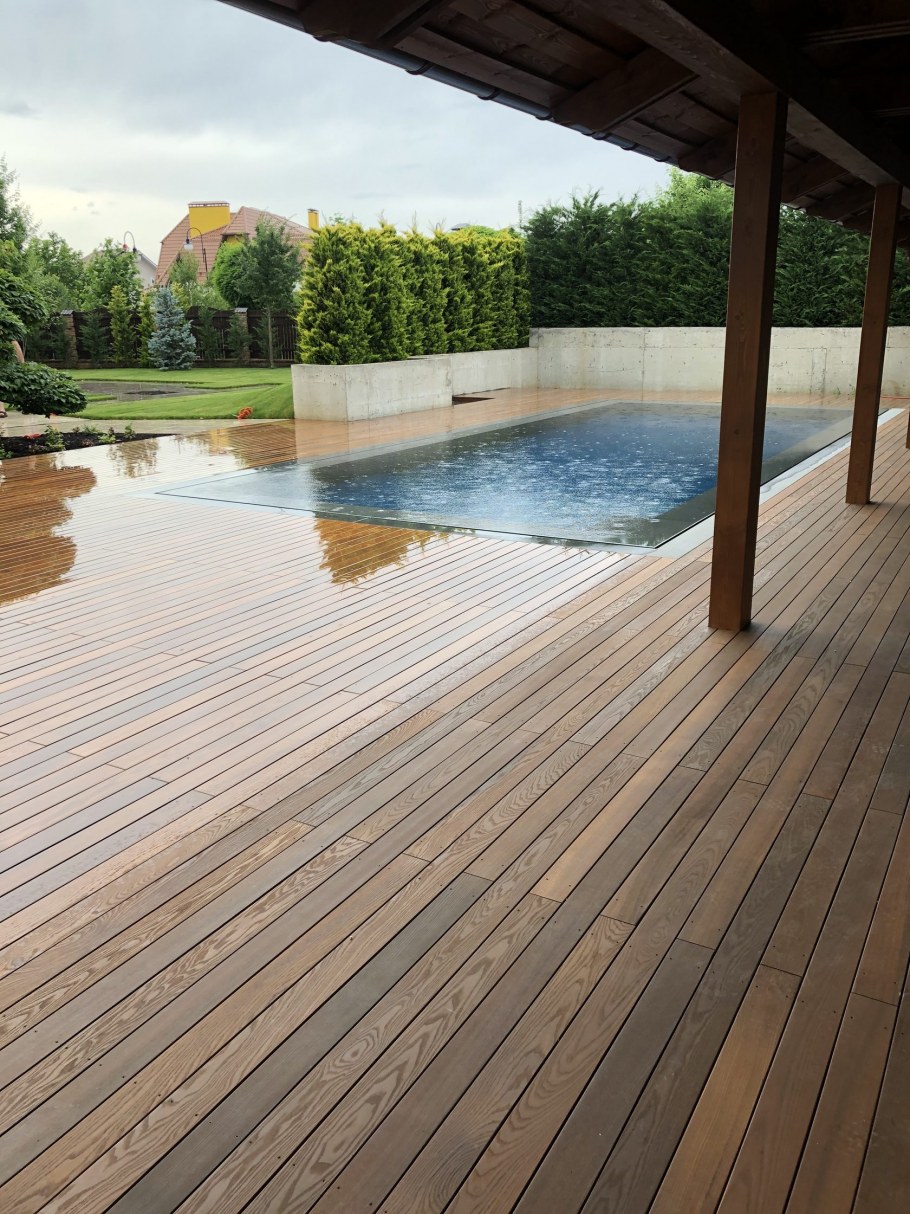 Палубная доска в гостиной