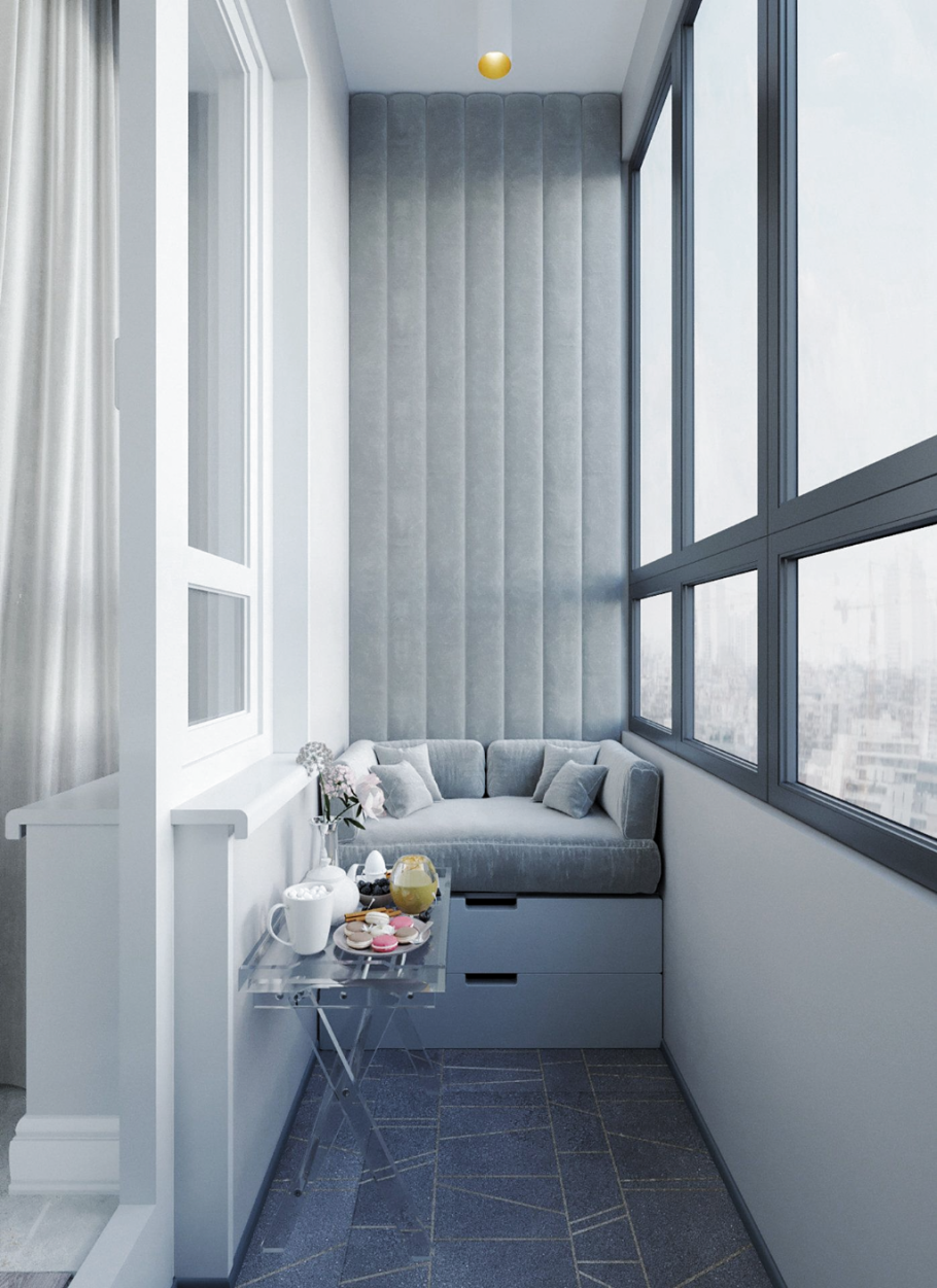 Визуализация балкона