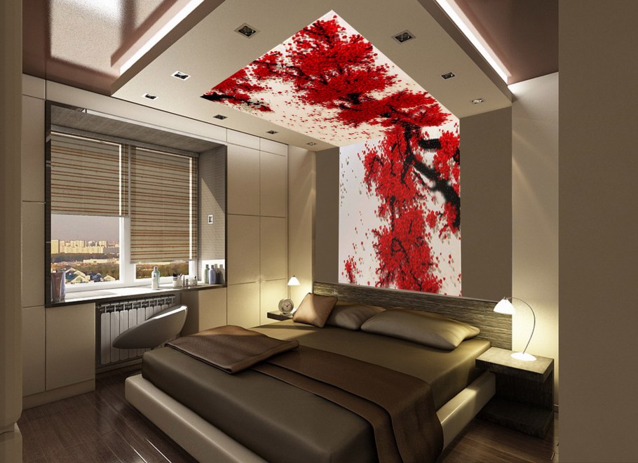 Натяжные стены