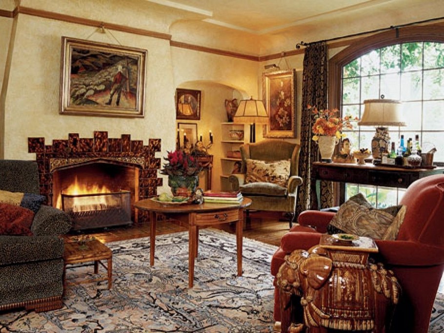 Уютный интерьер в Великобритании