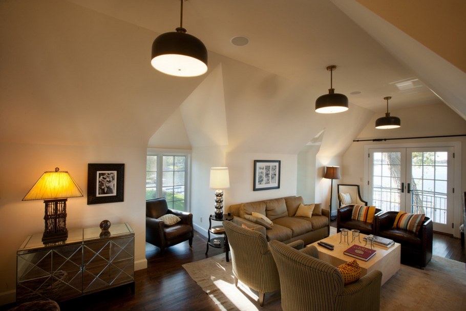 Гостиная в деревенском стиле