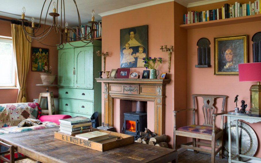 Английский коттедж интерьер