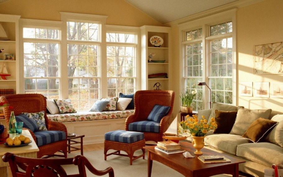 Приморский стиль в интерьере