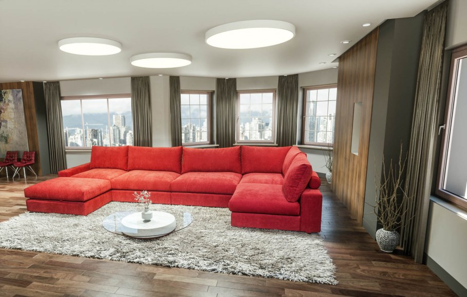 Самый большой в мире диван картинка