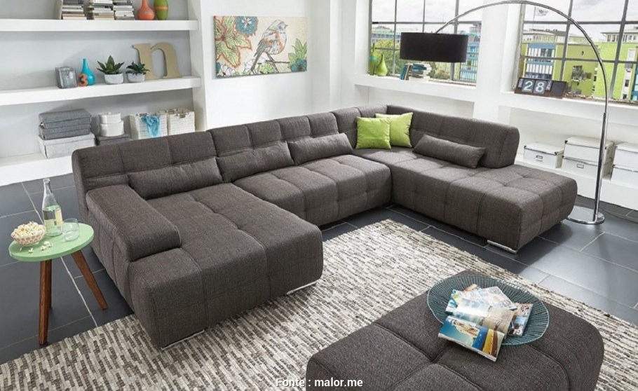 Диван большой п-образный