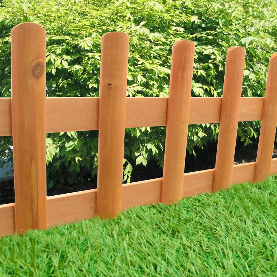 Деревянные заборчики для сада