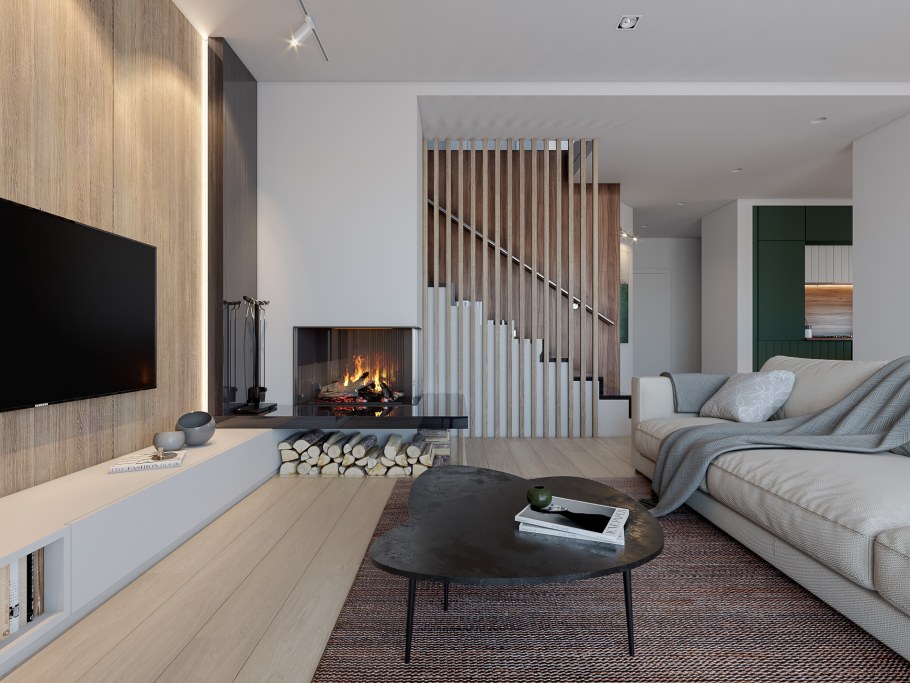 Кухня в таунхаусе