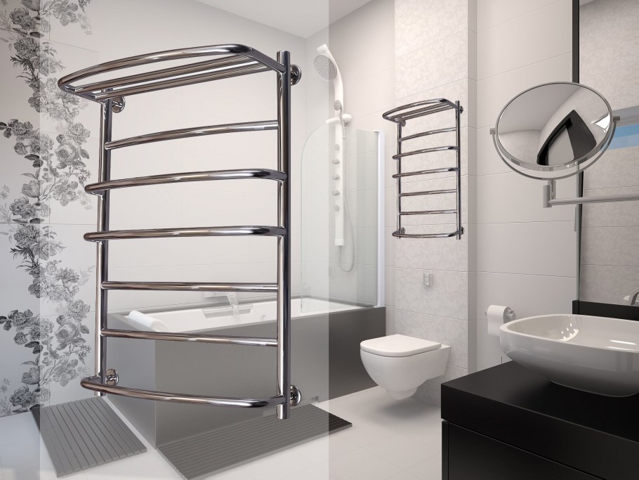 Раздельный санузел с душевой кабиной