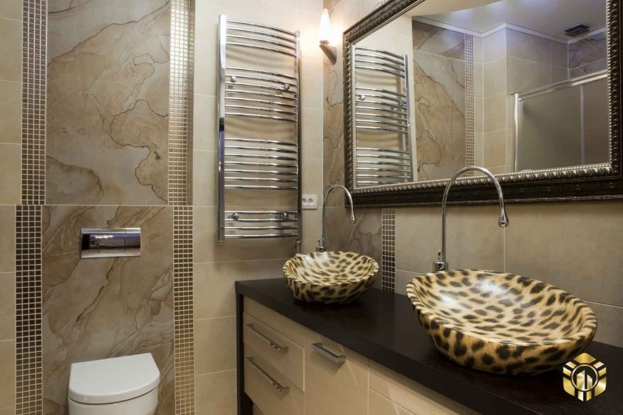 Санузел душ туалет раковина