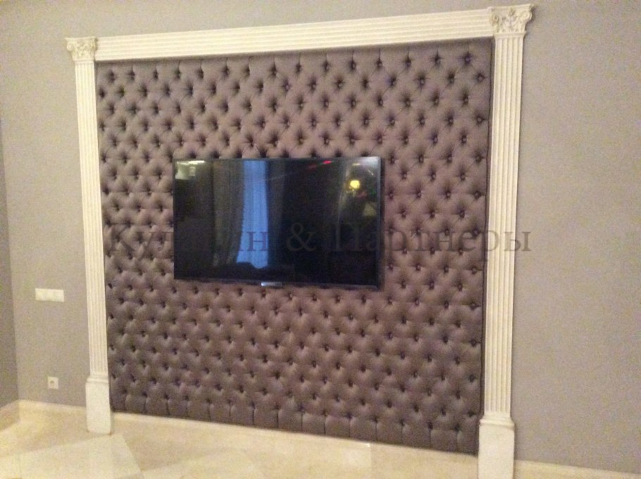 Мягкая панель под телевизор