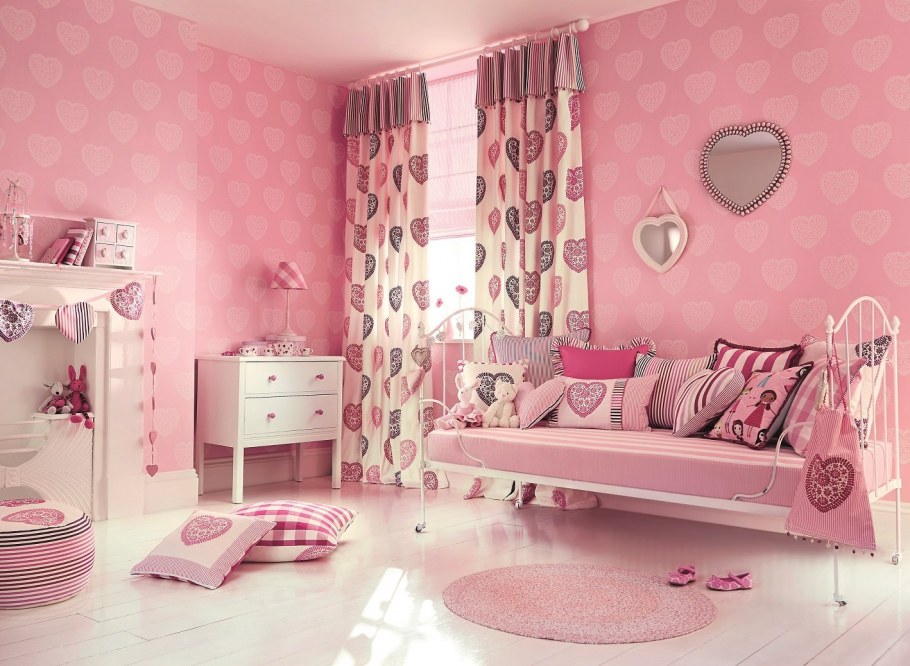 Квартира в розовых тонах