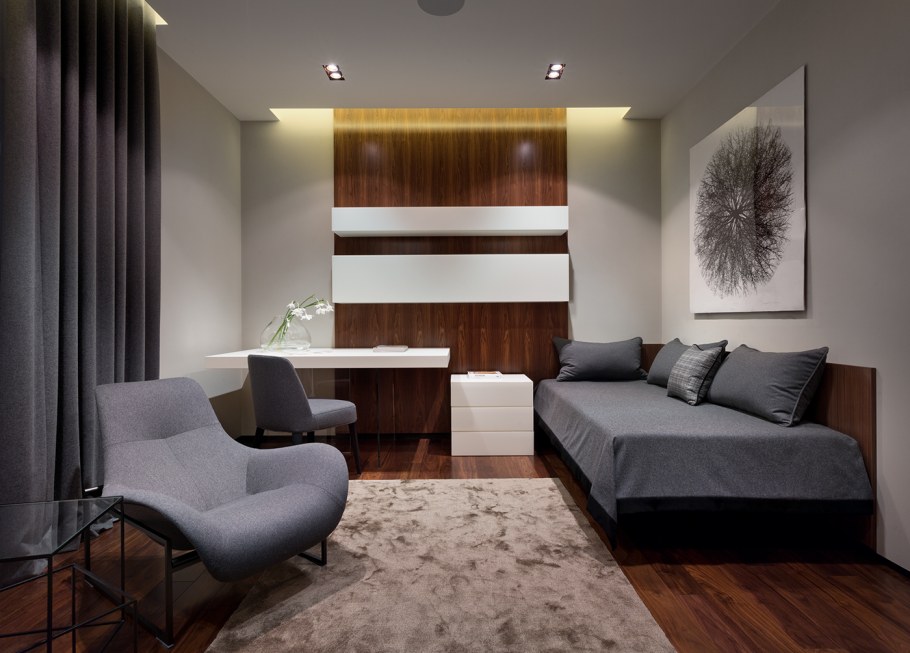 Интерьер спальни для мужа и жены