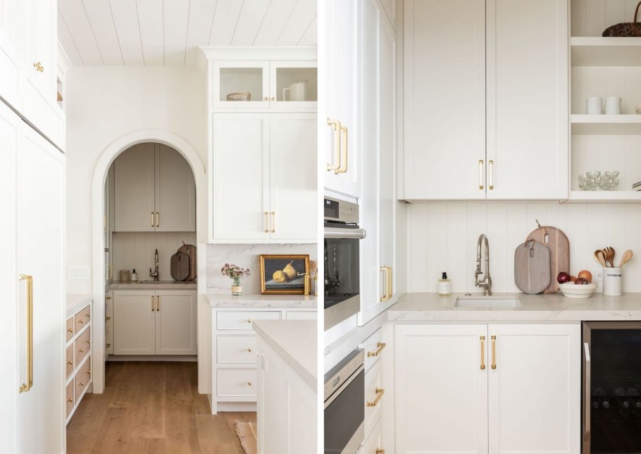 Белая кухня в интерьере