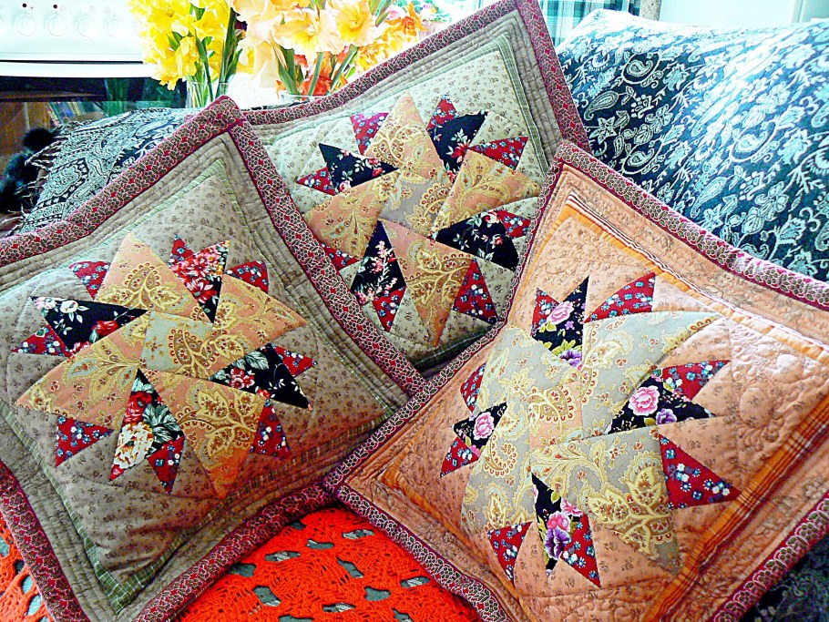 Изделия в технике лоскутного шитья