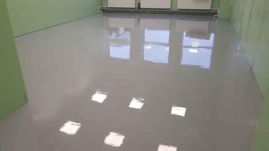 Антистатичный наливной пол