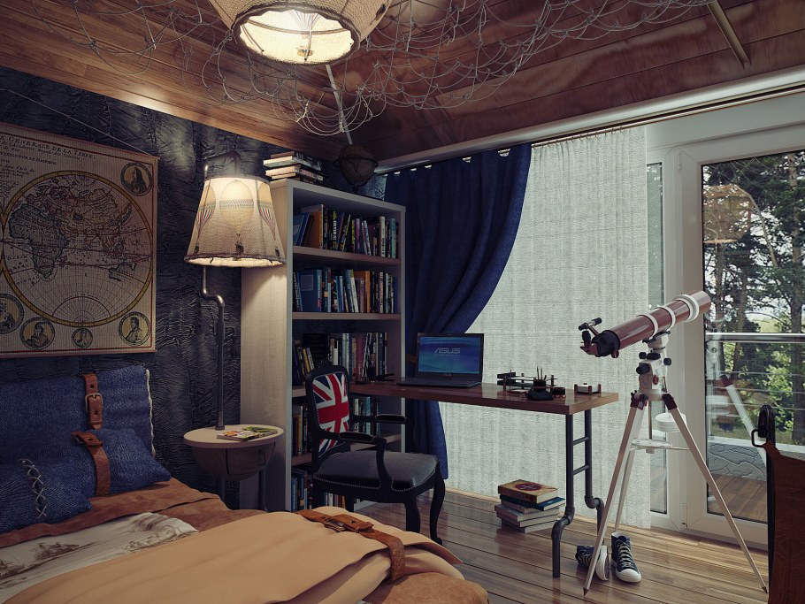 Интерьер стиль amerikanskii Kantri