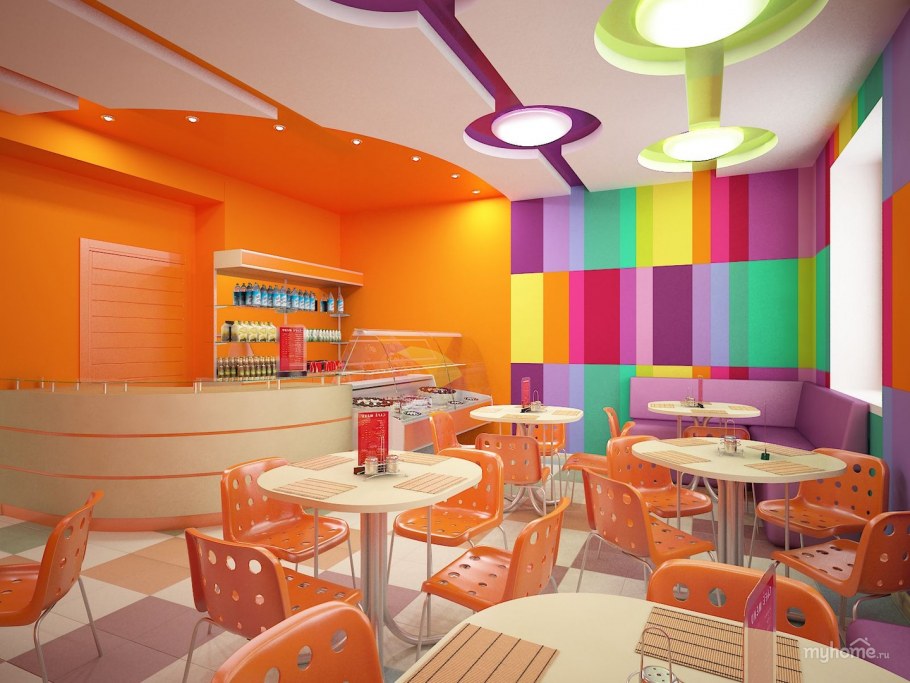 Дизайн детского кафе