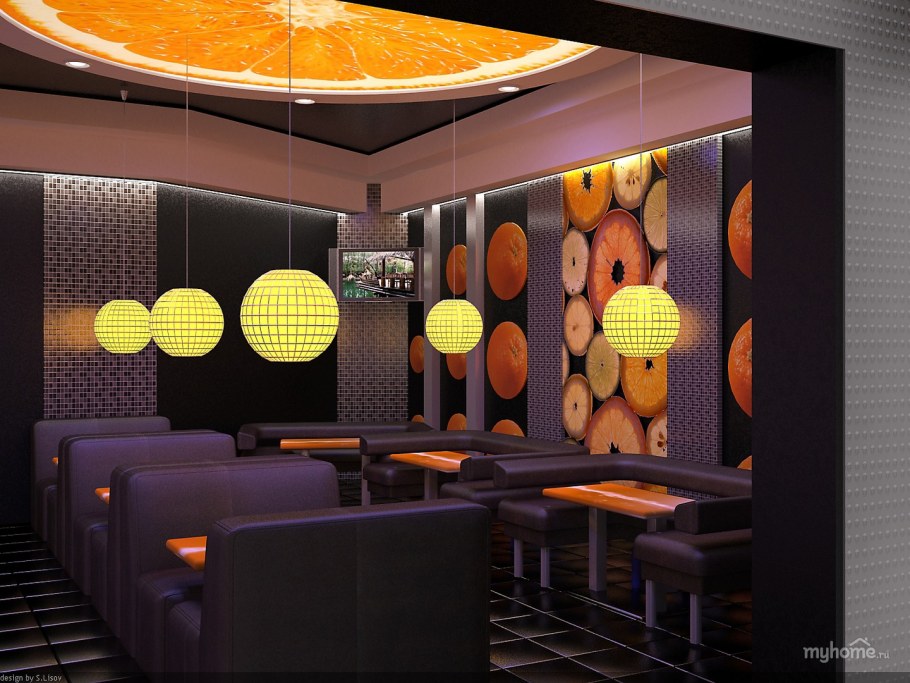 Кафе в стиле поп арт