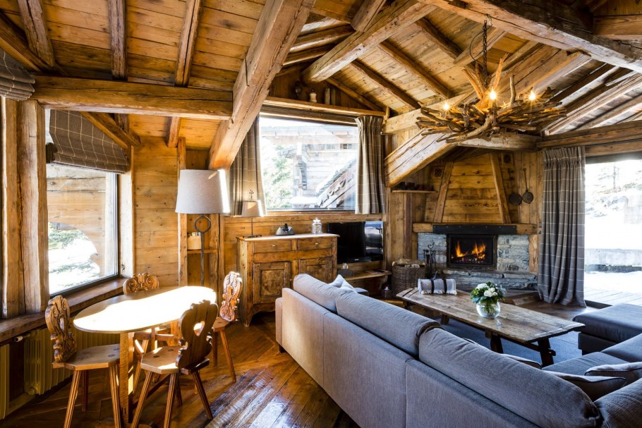 Комната в охотничьем стиле