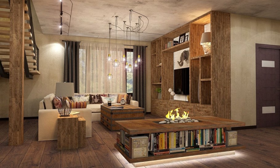 Домашний кабинет Шале