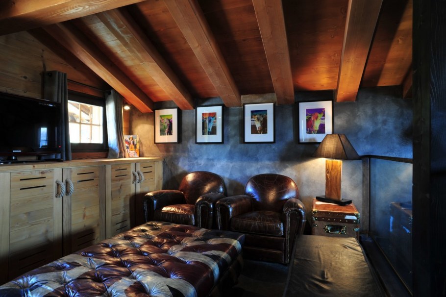 Ультрасовременное Шале интерьер