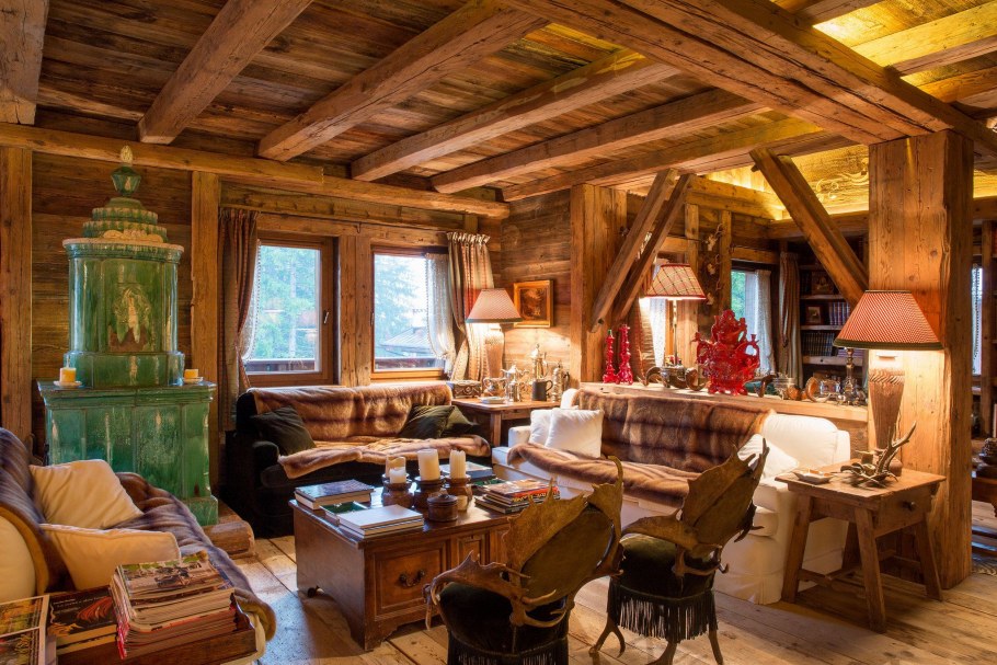 Скандинавский стиль с элементами Шале