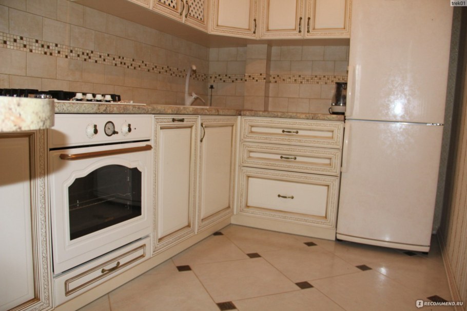 Кухни угловые в хрущевку беж
