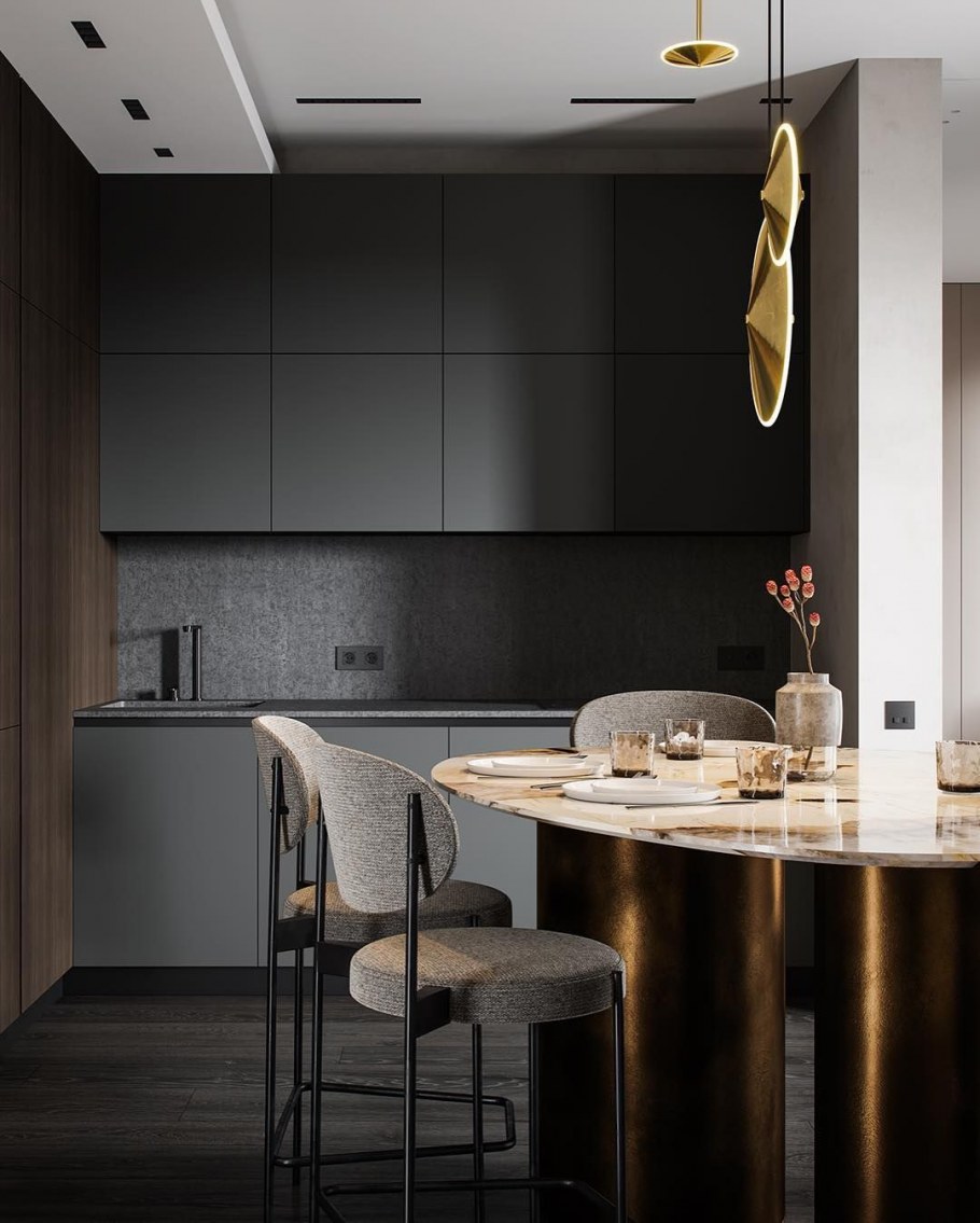 Современный интерьер кухни 2021