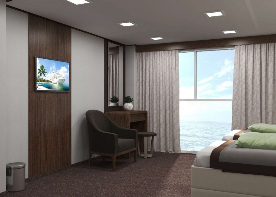 Круизный теплоход Мустай Карим