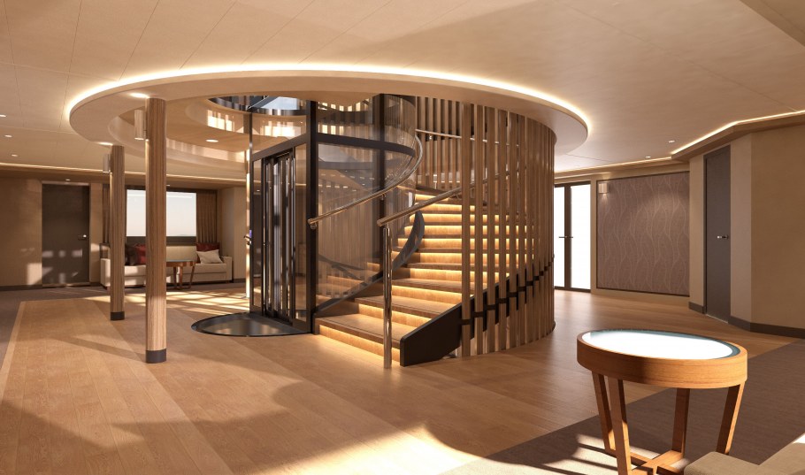 Теплоход Мустай Карим интерьер