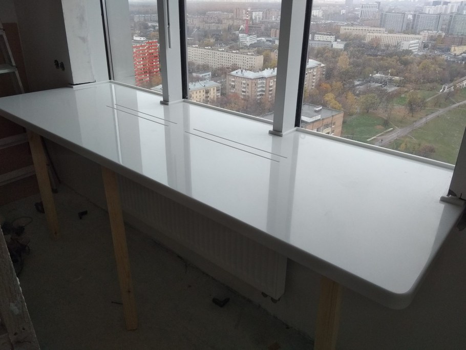 Балкон в эко стиле