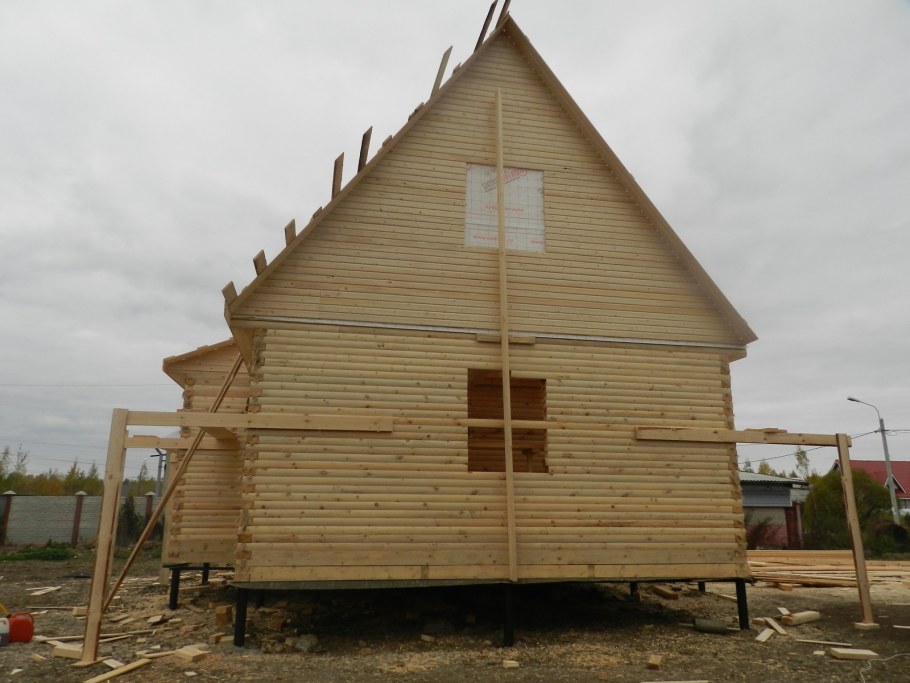 Деревянный дом своими руками без опыта строительства