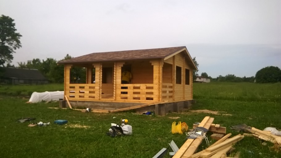 Строим дом на даче своими руками дешево и красиво