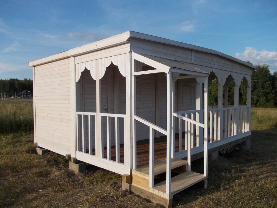 Времянка из досок