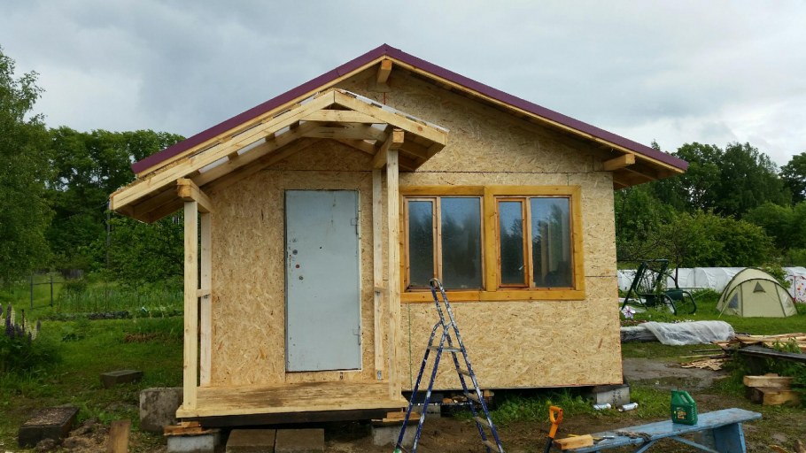 Готовые домики для дачи