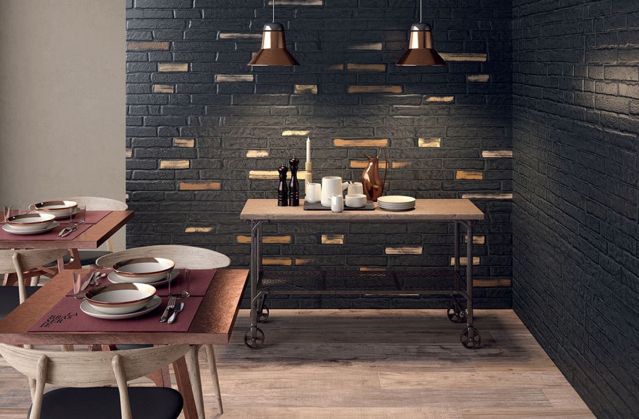 Плитка в стиле лофт под кирпич