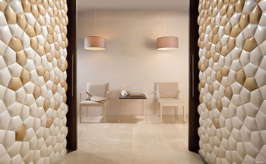 Объемная плитка для стен