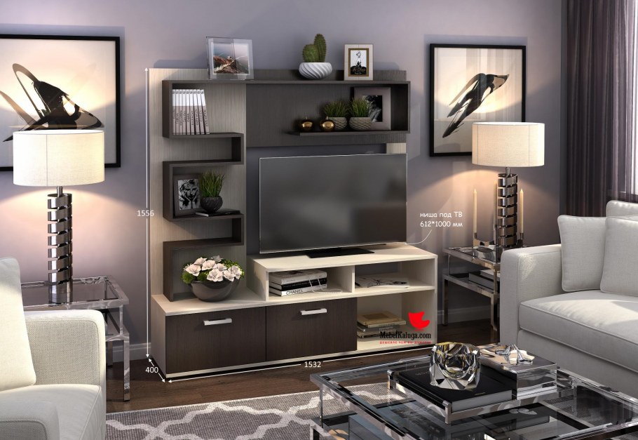 Мебельная фабрика Зарон гостиная Атлантида 2