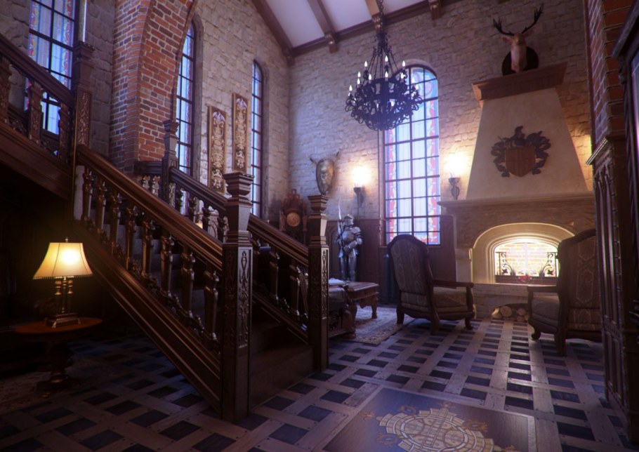 Викторианская Готика интерьер