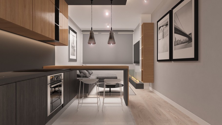 Дизайн студии Минимализм