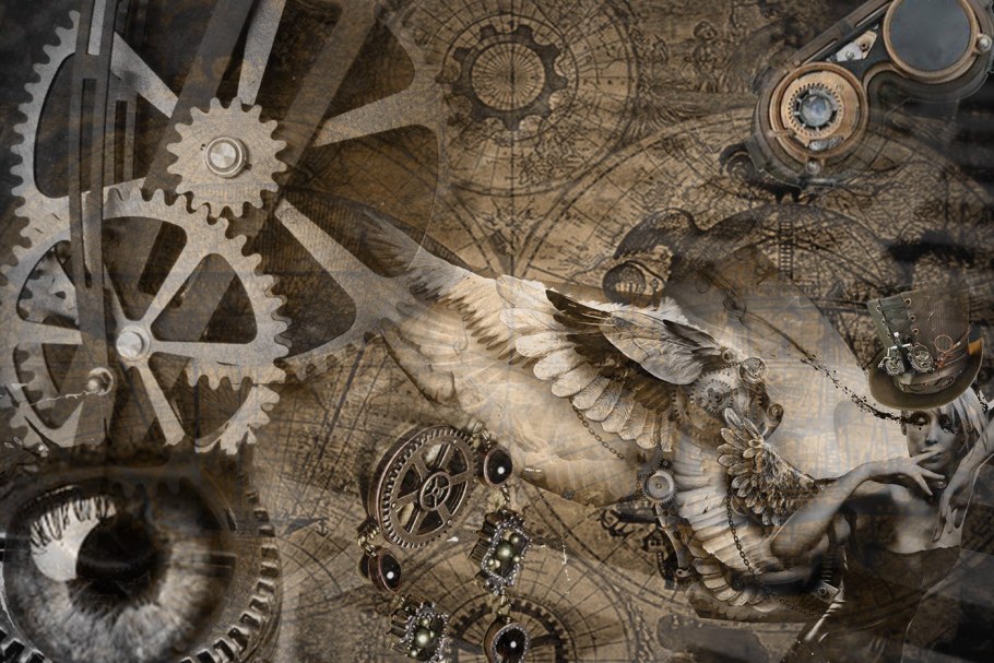 Стимпанк обои