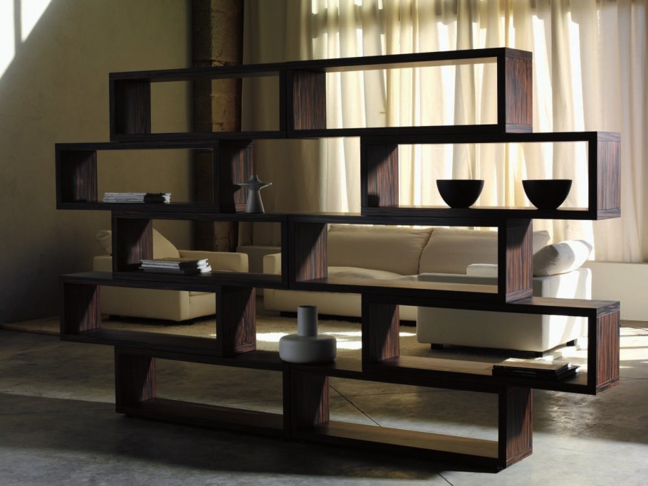 Стеллаж декоративный мебельный